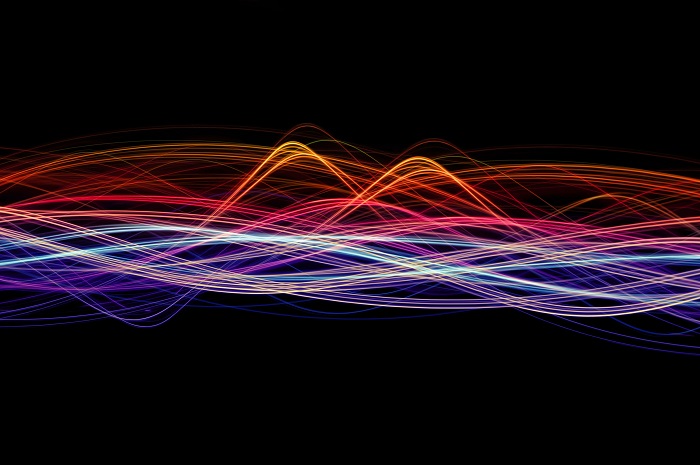 audio waveforms